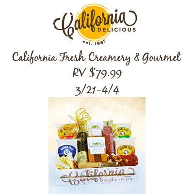 California Creamery & Gourmet Giveaway