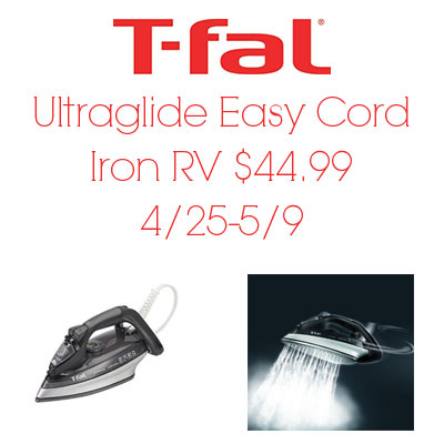 T-Fal Ultraglide Iron Giveaway