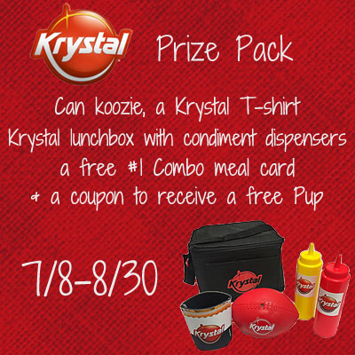 Krystal-Hot Dog Month Prize Pack Giveaway