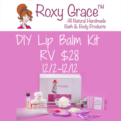 Roxy Grace DIY Lip Balm Kit Giveaway