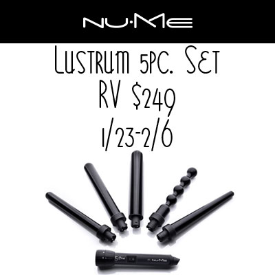Nume Lustrum Curling Iron Set Giveaway