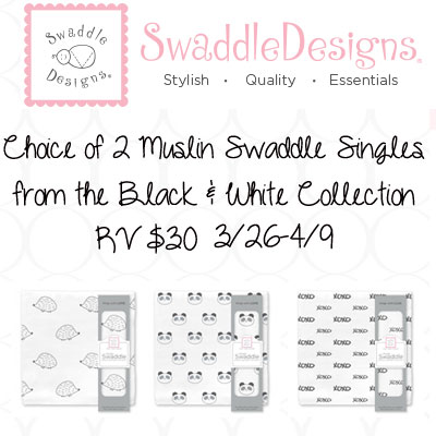 Swaddle Designs Muslin Single Swaddle Giveaway