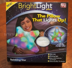 Twinkling Light Up Pillow