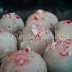 Candy Cane Cookie Truffles