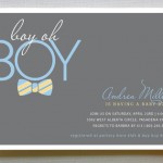 Boy Baby Shower Invitation