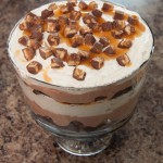 Snickers Brownie Trifle