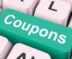 Coupons button