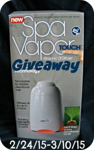 Greenair SpaVapor Touch Oil Diffuser Giveaway