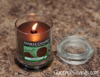 Yankee Candles Girl Scout Cookies Thin MInts