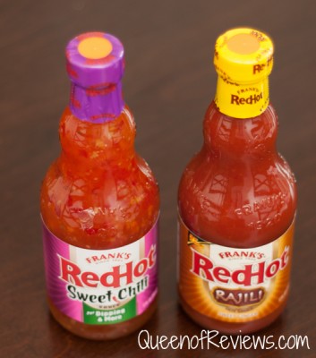 Frank's Red Hot Sweet Chili and  Rajili Sauces