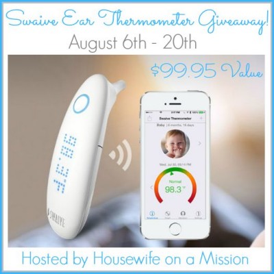 Swaive Ear Thermometer Giveaway