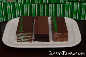 The Swiss Colony 3 Chocolate Torte Collection Cut