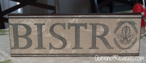 Bistro Taupe Canvas Print from FulcrumGallery.com