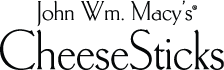 John Wm Macys Cheeseticks Logo