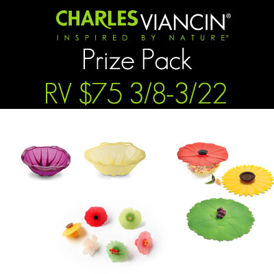 Charles Viancin Prize Pack Giveaway Over $75 RV
