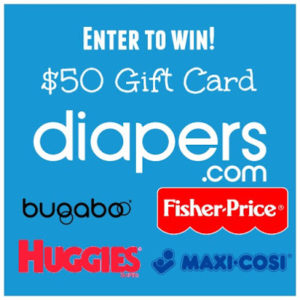 $50 Diapers dot com Giveaway