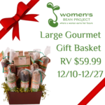 Women's Bean Project Large Gourmet Gift Basket Giveaway