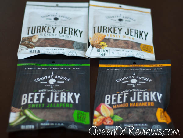 Country Archer Beef and Turkey Jerky Varieties