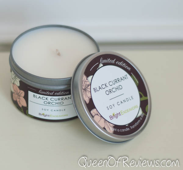 Black Currant Orchid Candle from Bright Endeavors