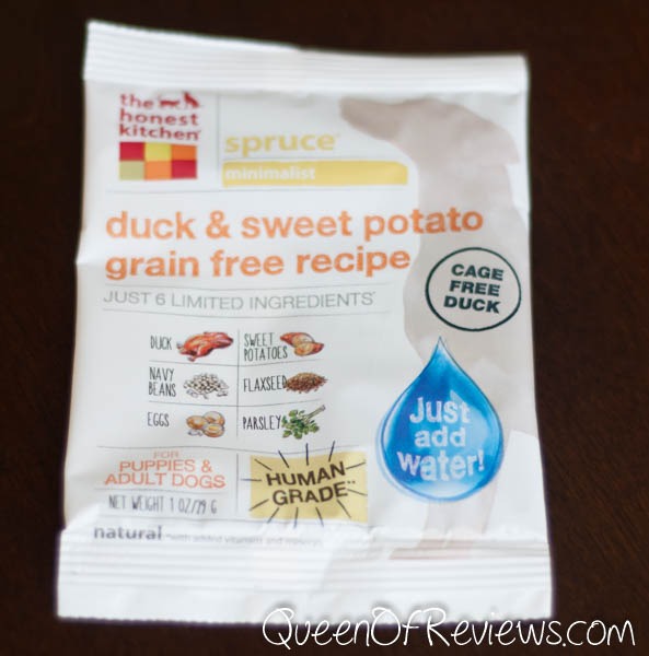 New Spruce Duck & Sweet Potato Dog Food from The Honest Kitchen
