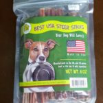 Pet Magasin All Natural USA Steer Stick Treats for Dogs,