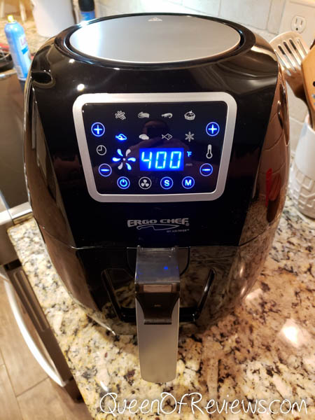 Ergo Chef 5.8 Quart My Air Fryer 1700 Watts 